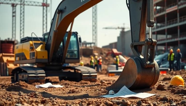 Hochwertige Technik beim Bagger mieten Hannover