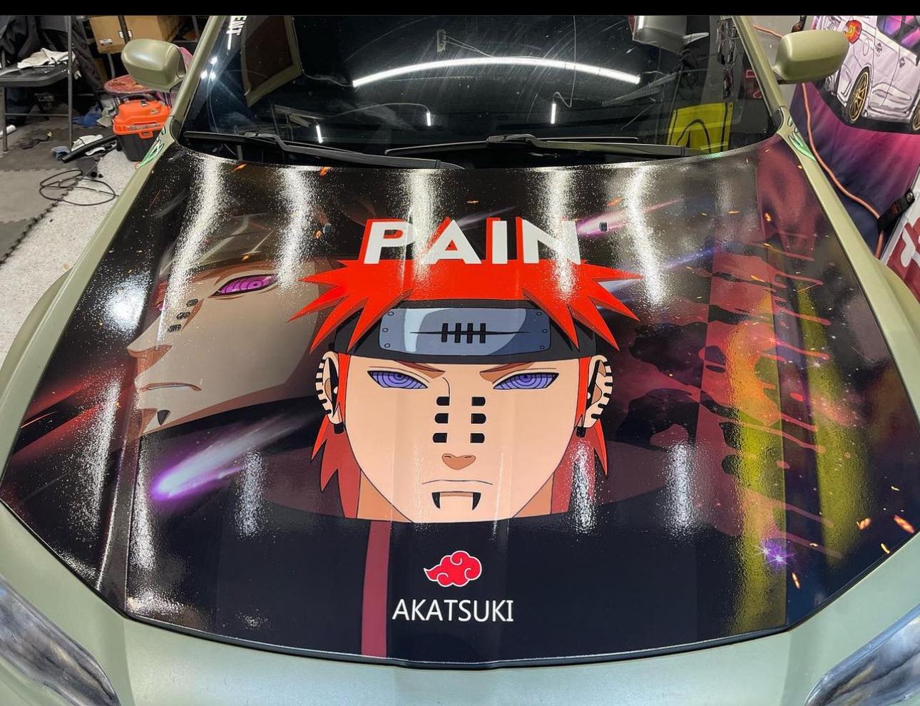 Mit einer anime car Folierung setzen Sie ein echtes Statement