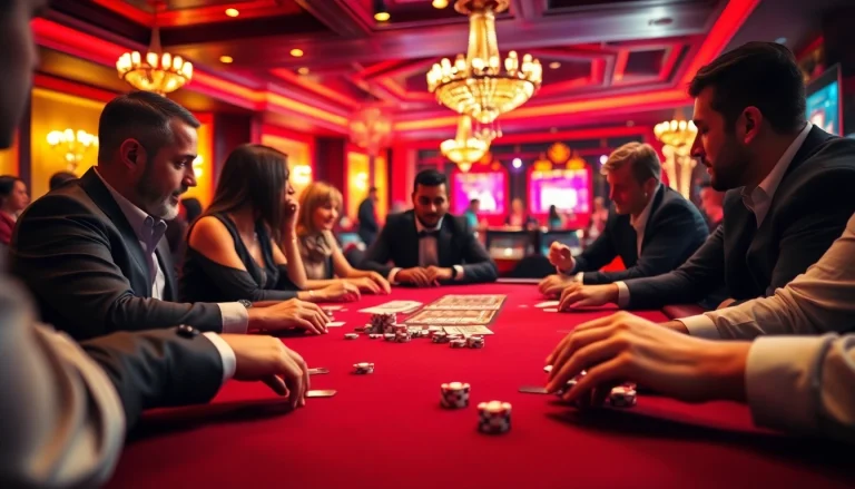 A magyar online kaszinó izgalmas játékélménye és különböző játékosok взаимодействуют за столом.