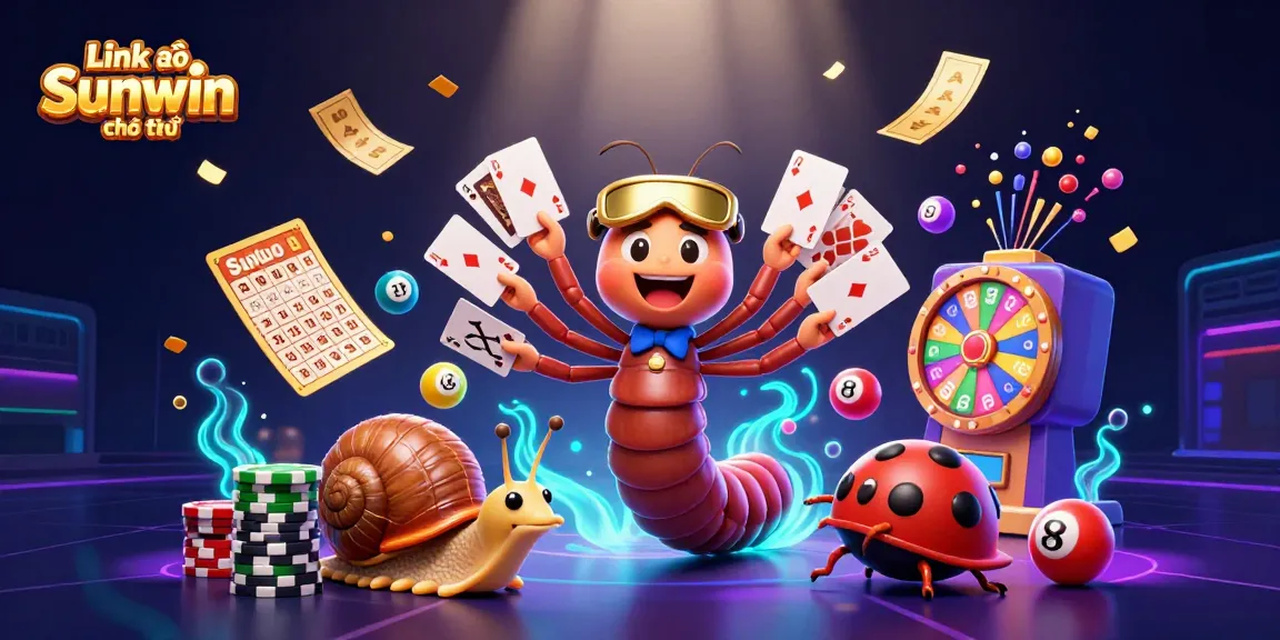 Experience the excitement of games at Link vào Sunwin chính thức with colorful casino elements and winning opportunities.